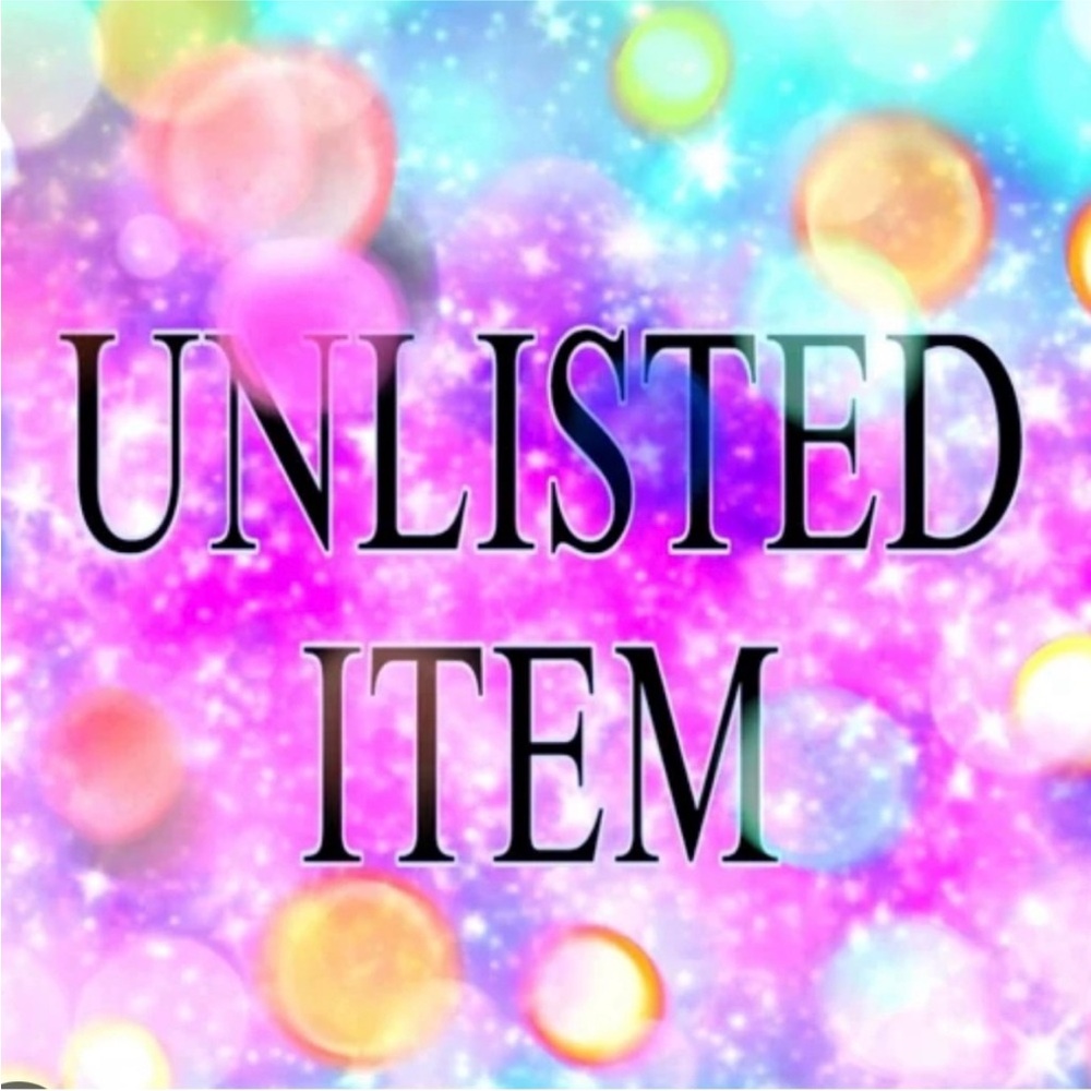 Colorful Unlisted Item